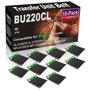 Kolasels Transfer Unit Belt 10-Pack Compatible BU220CL BU-220CL for HL-3140CW HL-3170CDW HL-3180CDW MFC-9130CW Printer