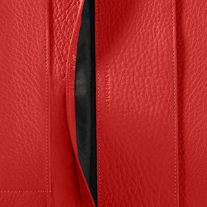 Leatherology Scarlet Tablet Portfolio Padfolio Compatible with 12.9 Inch iPad Pro