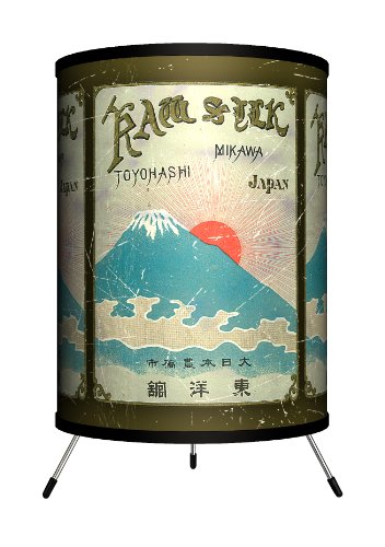 Lamp-In-A-Box TRI-VLB-TOYOH Vintage Labels - Toyohashi Tripod Lamp