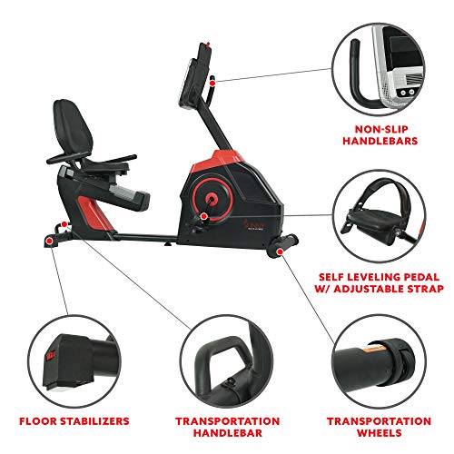 Sunny Health & Fitness Evo-Fit Cardio Recumbent Bike - SF-RB4954