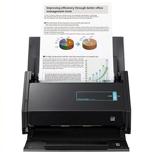 Fujitsu ScanSnap iX500 Color Duplex Desk Scanner for Mac and PC [Discountinued Model, 2013 Release]
