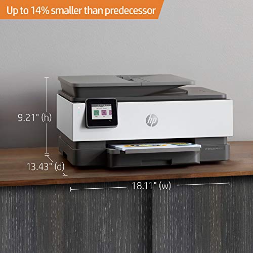 HP OfficeJet Pro 8020 All-in-One Wireless Printer, with Smart Tasks for Home Office Productivity (1KR62A)