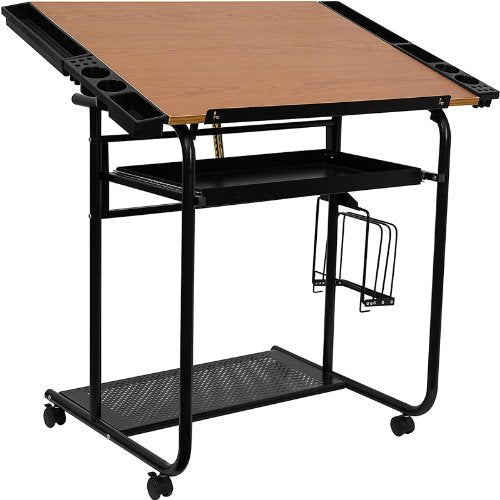 SuperDiscountMall Premium Quality 30 x 24 Drafting Table NAN-JN-2739-GG