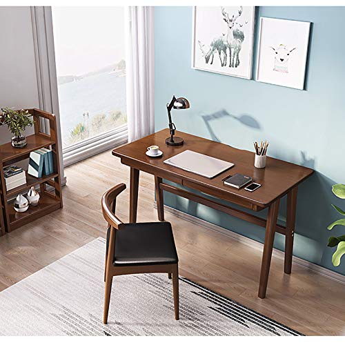 CIKO Computer Desk with Shelves PC Laptop Desk Workstation Study Table Home Office Work Table