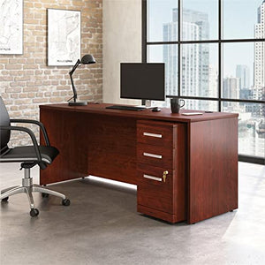 UrbanPro 72" x 24" Shell and 3-Drawers Mobile File Cabinet Classic Cherry