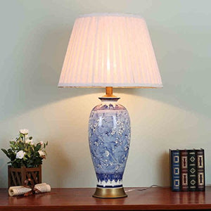505 HZB The Bedside Lamp Of The Ceramic Desk Lamp In The American Style Living Room