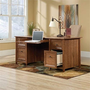 Bowery Hill Computer Desk in Auburn Cherry