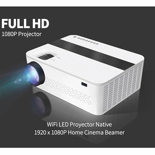 BAILAI 1080P 5G Projector 9500 Lumen Support 4K Video Home Cinema LCD