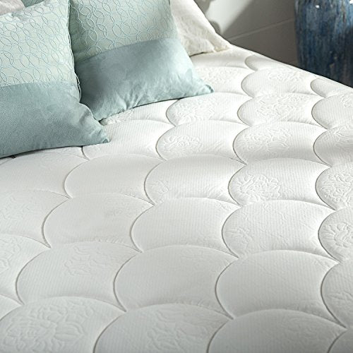 ZINUS 8 Inch Quilted Pocket Spring Mattress / Bed-in-a-Box, Queen