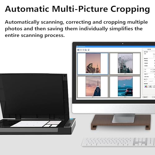 KEULEN Flatbed Scanner A3 Photo Scanner 2400x2400 Resolution Color 200dpi Scan 12"x 17" in 4 Sec Software for Image Processing and OCR Text Recognition Windows Mac Driver Available