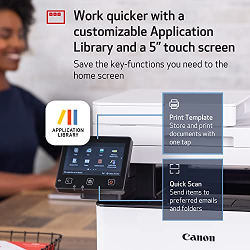 Canon imageCLASS MF455dw - All in One, Wireless, Mobile-Ready Duplex Laser Printer with 3 Year Warranty