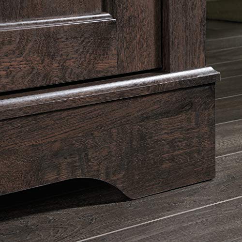 Sauder 422156 Carson Forge Credenza, Coffee Oak Finish