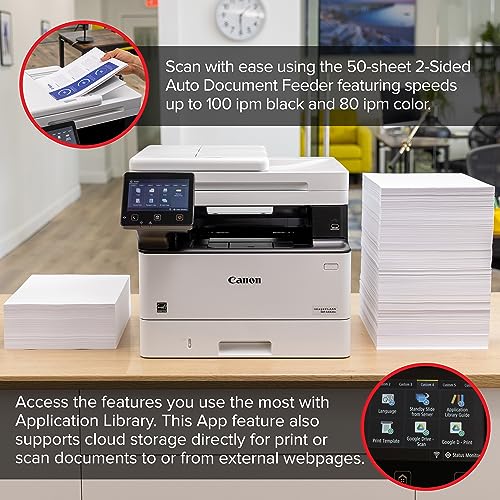 Canon ImageCLASS MF465dw Wireless All-in-One Laser Printer