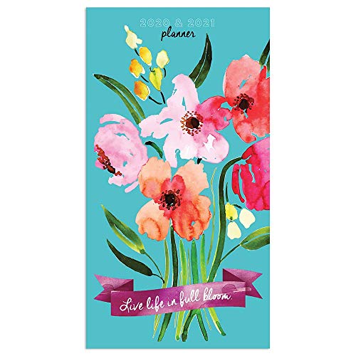 2020-2021 Printed Bouquet 2-Year Small Pocket Planner Calendar