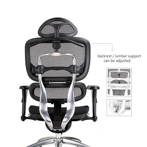 Ergonomic Waist Computer Chair with Intelligent Lumbar Support
