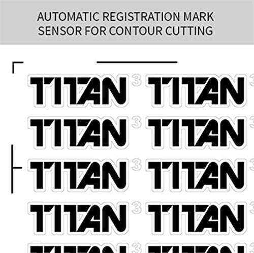 28" USCutter Titan 3 Vinyl Cutter with Servo Motor and ARMS Contour Cutting Plus Design/Cut Software