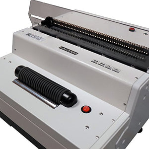 TruBind Heavy-Duty Electric Coil-Binding Machine - TB-SD600 - With Electric Coil Inserter and Foot Pedal - 25 Sheet Capacity - Binds Up to 2-Thick Books - Affordable Office Book Binding