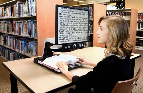 HumanWare SmartView Synergy SI desktop magnifier with advanced control