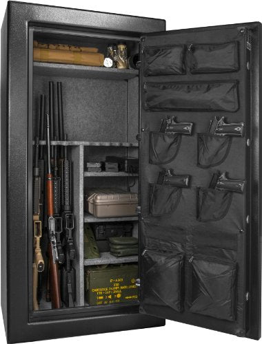 BARSKA AX12218 Tall Fireproof Digital Keypad 30 Position Rifle Vault Safe 11.87 Cubic Ft