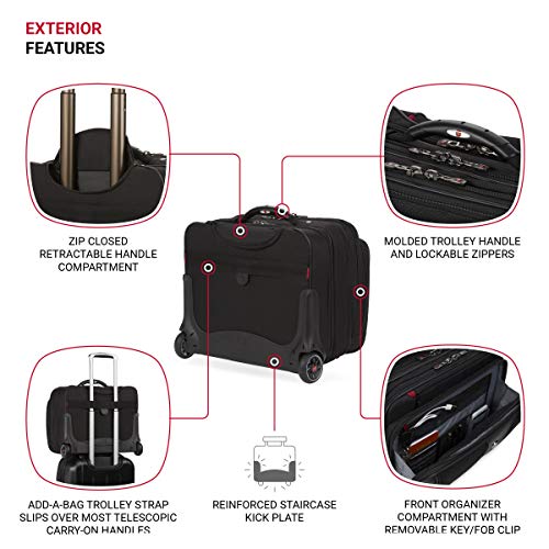 Wenger luggage Patriot II 15.6-Inch, Black