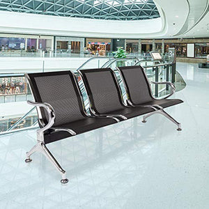 Kinsuite 5-Seat Waiting Room Chairs Airport Reception Seat Bench - Office Guest Chairs & Reception Chairs