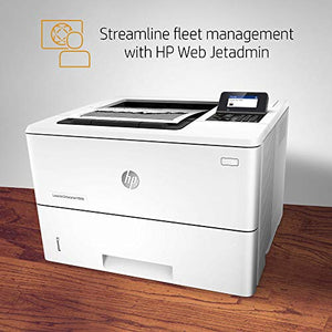 HP Laserjet Enterprise M506n Laser Printer with Built-in Ethernet (F2A68A) (Renewed)