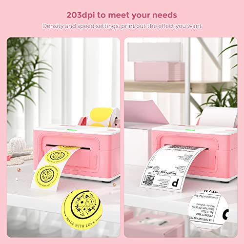 MUNBYN Thermal Printer, Label Printer for Shipping Packages 4x6 Labels [Upgraded 2.0] Thermal Label Printer for Home Business, Compatible with Amazon, Etsy, Ebay, Shopify, FedEx, UPS, USPS