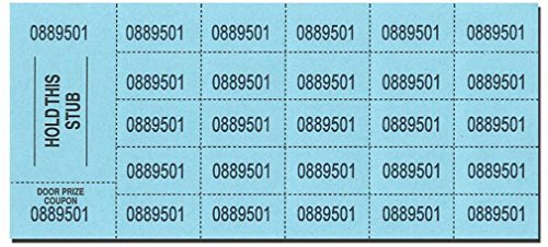 Auction Tickets - 500 Sheets - BLUE set of 3
