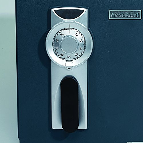 First Alert 2087F Waterproof and Fire-Resistant Bolt-Down Combination Safe, 0.94 Cubic Feet