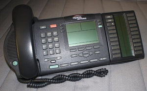 Meridian Nortel M3904 Phone with Dual 22 Button Extension Module