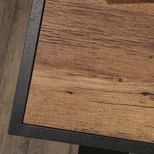Sauder 420650 Boulevard Cafe L-Shaped Desk, Vintage Oak Finish