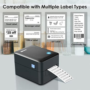 iDPRT Bluetooth Label Maker - 2022 3.15" Thermal Label Printer, 7IPS Ultra-Fast Label Maker with APP for Filing, Mailing, Storing, etc, Support Windows, Mac, Linux, iOS& Android