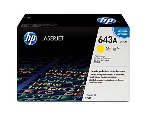 HP 643A (Q5952A) Yellow Toner Cartridge for HP LaserJet 4700