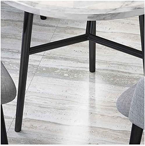 AkosOL Business Dining Table Set Space-Saving Furniture, Cafe Table and Chair Set - Orange/Blue