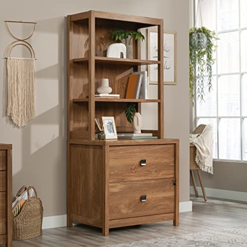 Sauder Cannery Bridge Lateral File Cabinet, Sindoori Mango Finish