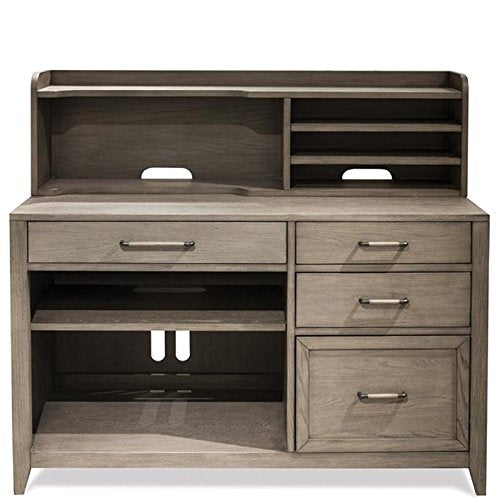 Riverside Furniture Vogue 48" Hutch in Gray Wash