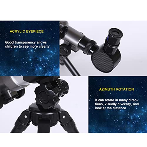 reyiza HD Astronomical Telescope for Children - Educational Science Professional Telescope High Magnification Stargazing Telescope Travel Telescope for Kids Beginners