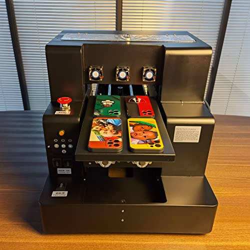 A4 uv Printer A4 UV Led Printer Flatbed Afdrukken Voor Telefoon Case/Plastic/Lederen/Metalen