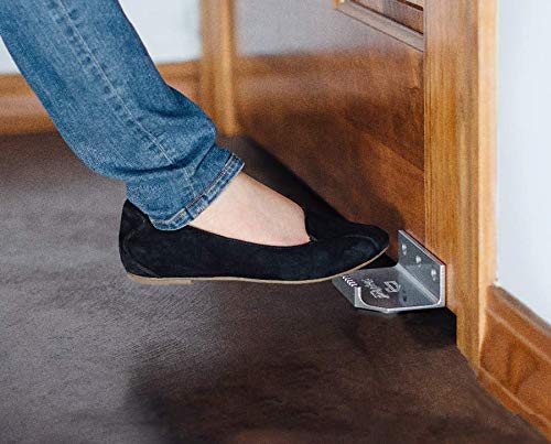 StepNpull Hands Free Door Opener (Silver, 20 Count)