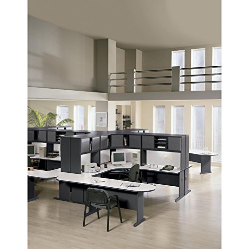 Bush Business Furniture Series A Collection 48W Hutch in Slate