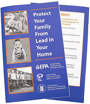 Lead Paint Regulations Booklet Titled “Protect Your Family from Lead in Your Home” March 2021 Version (500 Booklets)