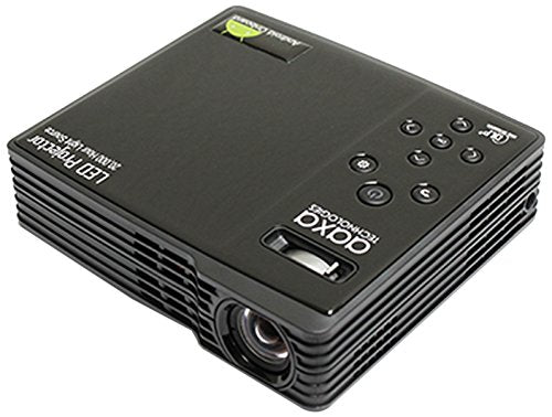 AAXA LED Android Pico/Micro Projector with LED, WXGA 1280x800 Resolution, 550 Lumens, Android OS, WiFi, Bluetooth, HDMI, VGA, 20,000 Hour LED Life, DLP Projector