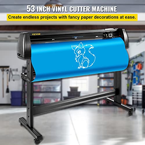 Mophorn Vinyl Cutter Machine 53 Inch with Stand and Signmaster Software - PC Only