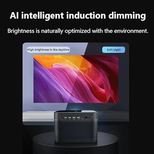 BAILAI 4K 3D Projector 3200 ANSI Lumens TV Smart Home Android DLP Video Player