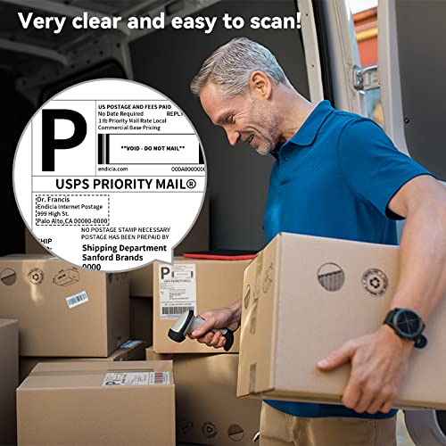 Jiose Label Printer + Thermal Labels 500pcs