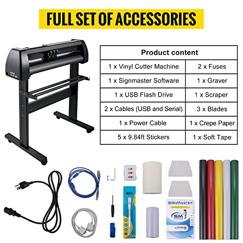 VEVOR 28inch Vinyl Cutter Machine with LCD Display