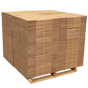 Aviditi 1655SK Long Corrugated Cardboard Box 16" L x 5" W x 5" H, Kraft, For Shipping, Packing and Moving (Pack of 1000)