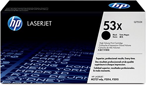 HP 53X | Q7553X | Toner Cartridge | Black | High Yield