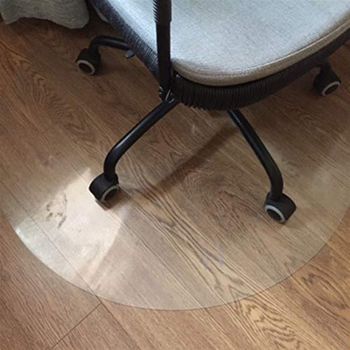 ALGFree Clear Transparent PVC Floor Mat for Office Chair - Carpet Protection, Thick Floor Cover - Personal & Professional Use