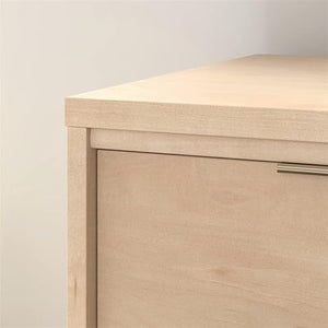 Pemberly Row Natural Maple Finish Engineered Wood Credenza